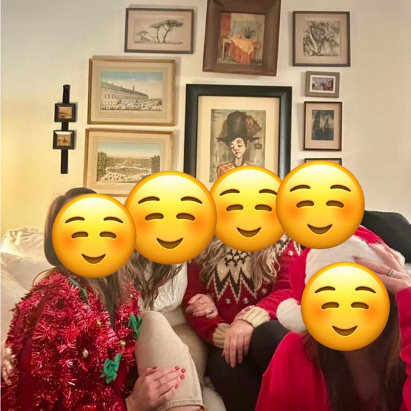 Polo by Ralph Lauren Red Fair Isle Crewneck Sweater with Cream Yoke - Picture 7 of 7